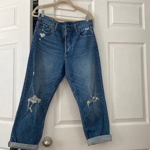 GAP Cheeky straight high rise jeans